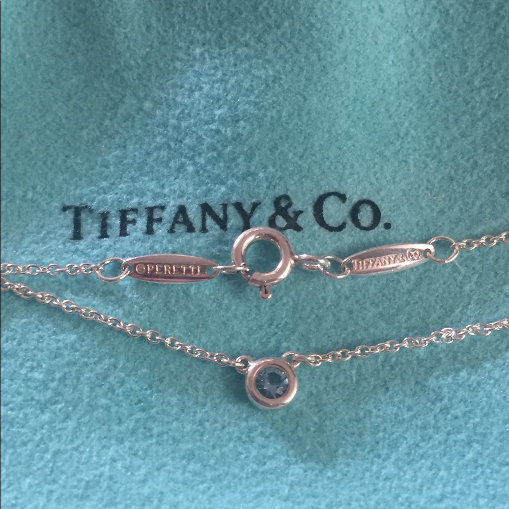 Tiffany&Co Color by The Yard Aquamarine Necklace